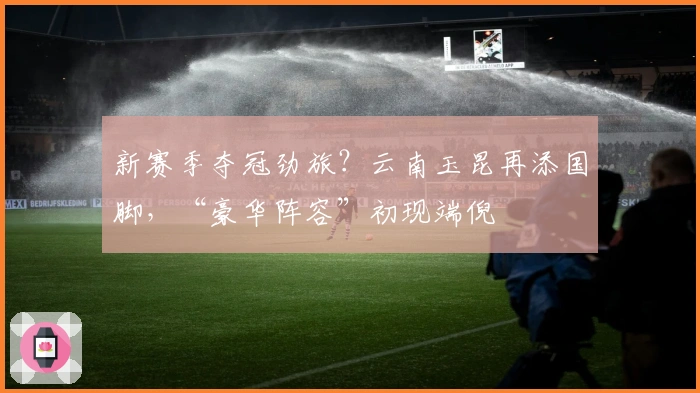 新赛季夺冠劲旅？云南玉昆再添国脚，“豪华阵容”初现端倪